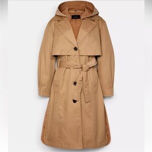 COACH Women's Long Trench Coat NWT